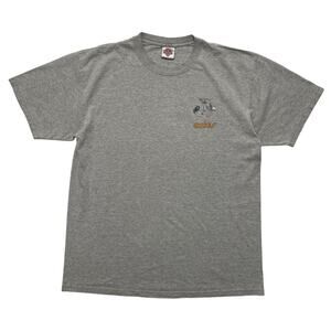 VTG Y2K 2009 Powell Peralta Bones Skate Grey Graphic T-Shirt XL